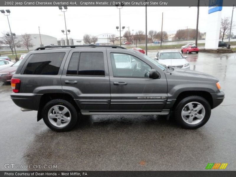 Graphite Metallic / Dark Slate Gray/Light Slate Gray 2002 Jeep Grand Cherokee Overland 4x4