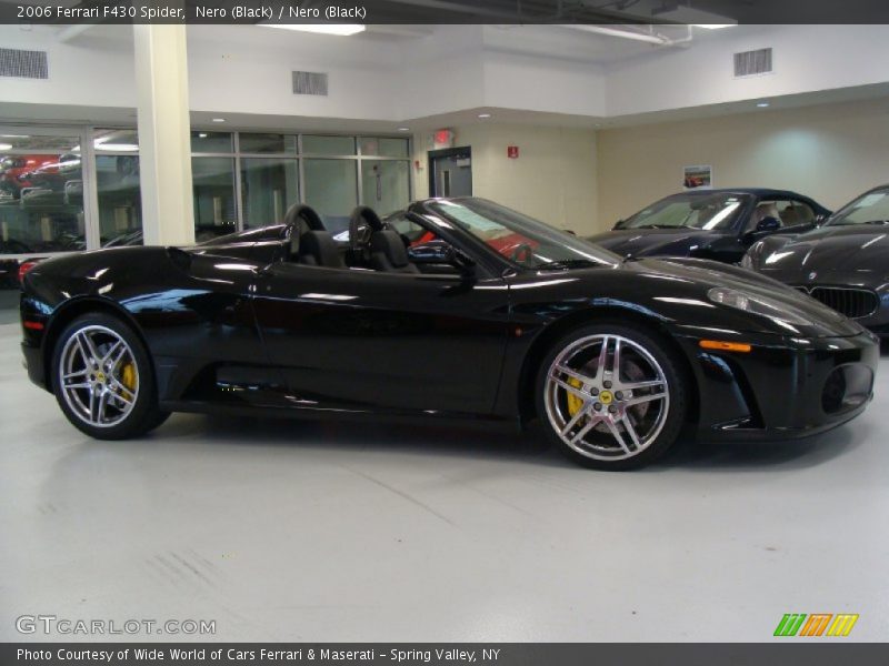 Nero (Black) / Nero (Black) 2006 Ferrari F430 Spider