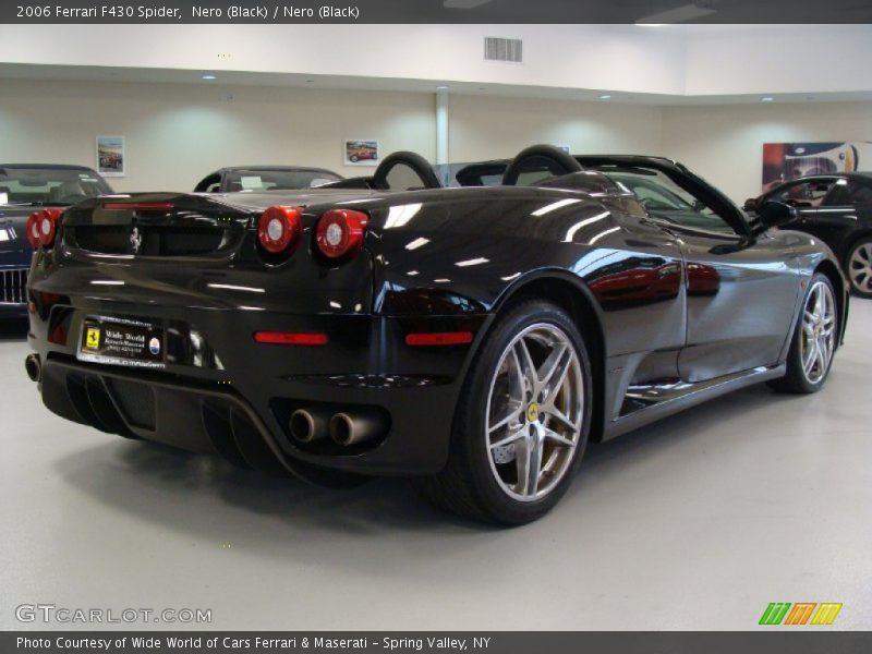 Nero (Black) / Nero (Black) 2006 Ferrari F430 Spider