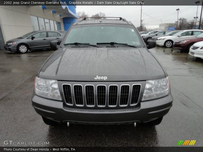 Graphite Metallic / Dark Slate Gray/Light Slate Gray 2002 Jeep Grand Cherokee Overland 4x4