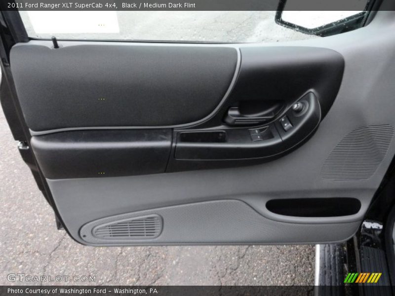 Black / Medium Dark Flint 2011 Ford Ranger XLT SuperCab 4x4