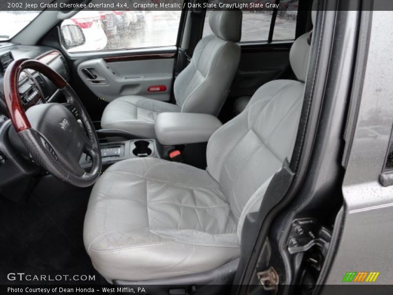 Graphite Metallic / Dark Slate Gray/Light Slate Gray 2002 Jeep Grand Cherokee Overland 4x4