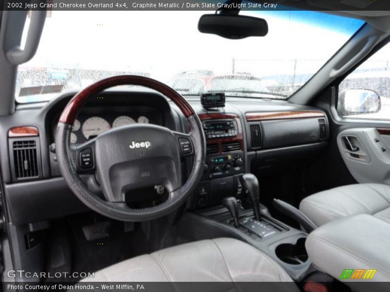 Graphite Metallic / Dark Slate Gray/Light Slate Gray 2002 Jeep Grand Cherokee Overland 4x4