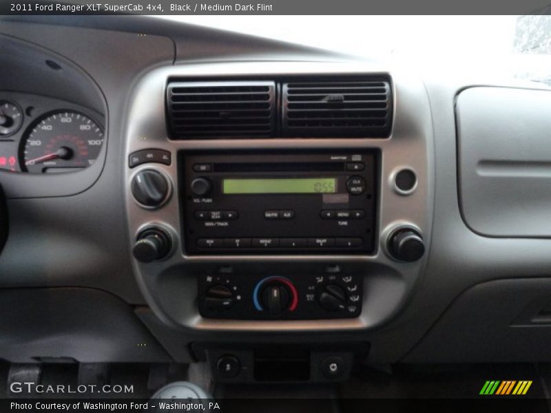 Black / Medium Dark Flint 2011 Ford Ranger XLT SuperCab 4x4