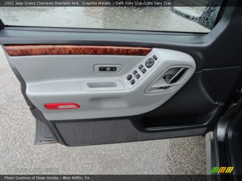 Graphite Metallic / Dark Slate Gray/Light Slate Gray 2002 Jeep Grand Cherokee Overland 4x4