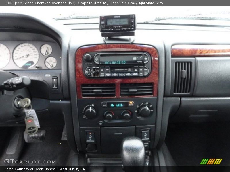 Graphite Metallic / Dark Slate Gray/Light Slate Gray 2002 Jeep Grand Cherokee Overland 4x4