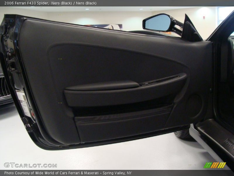 Nero (Black) / Nero (Black) 2006 Ferrari F430 Spider
