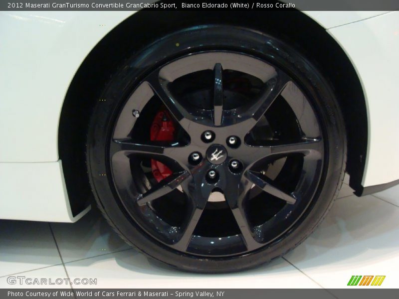 20" Astro design wheels in Shiny Anthracite Grey - 2012 Maserati GranTurismo Convertible GranCabrio Sport