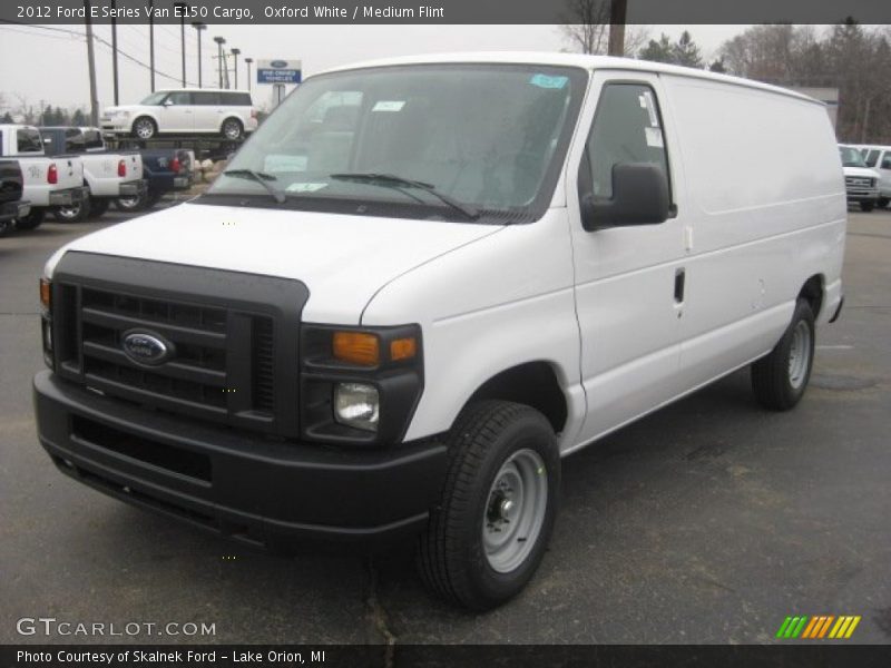 Front 3/4 View of 2012 E Series Van E150 Cargo