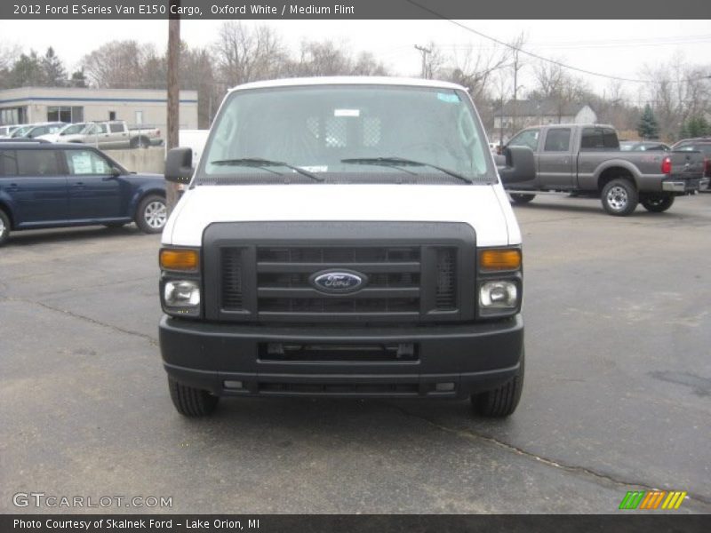 Oxford White / Medium Flint 2012 Ford E Series Van E150 Cargo