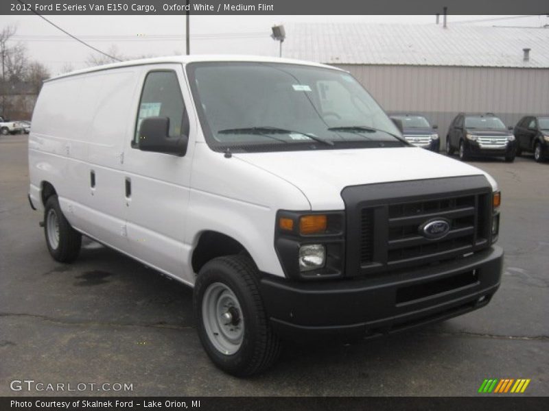 Oxford White / Medium Flint 2012 Ford E Series Van E150 Cargo
