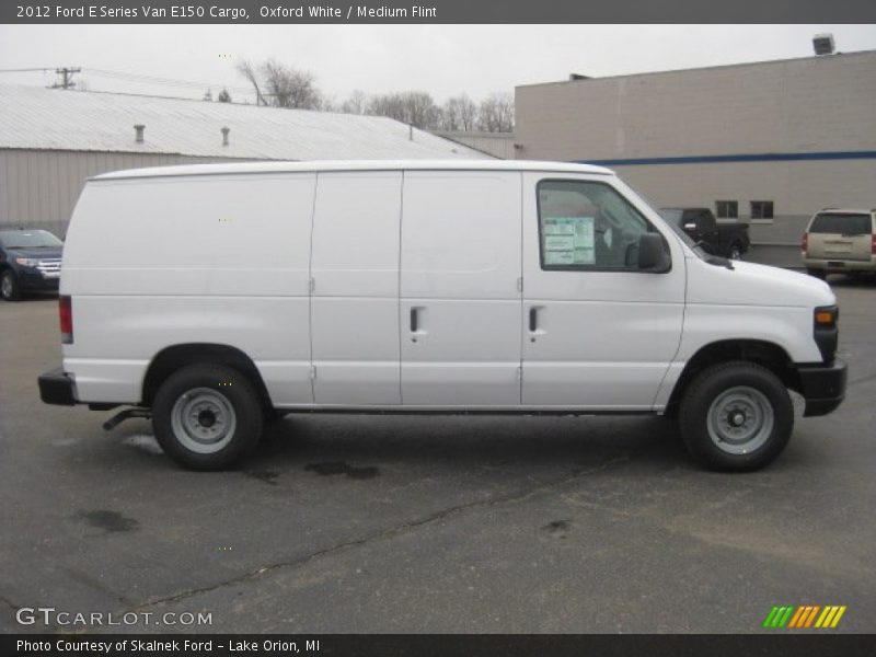 Oxford White / Medium Flint 2012 Ford E Series Van E150 Cargo
