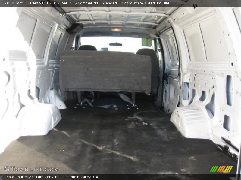 Oxford White / Medium Flint 2008 Ford E Series Van E350 Super Duty Commericial Extended