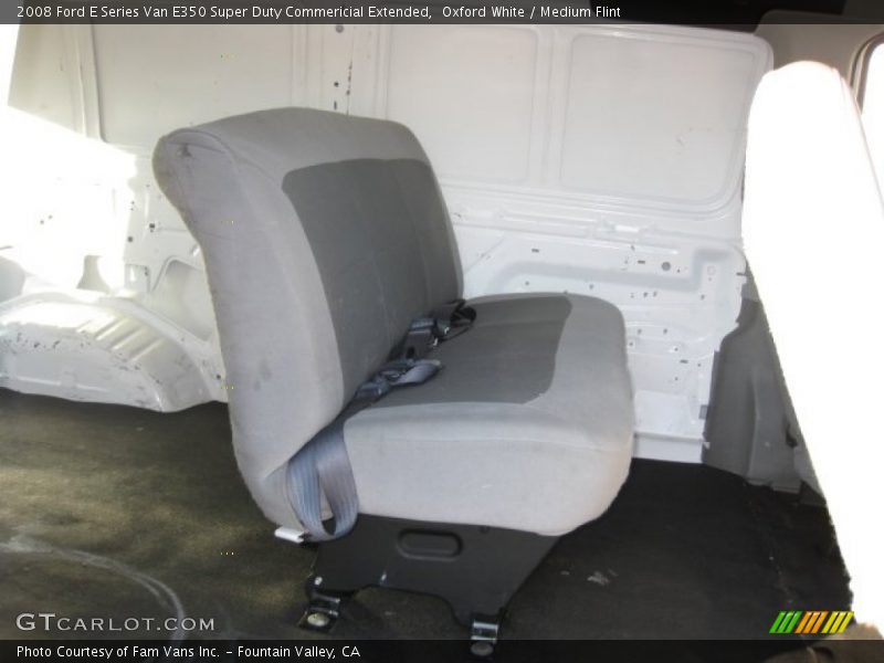 Oxford White / Medium Flint 2008 Ford E Series Van E350 Super Duty Commericial Extended