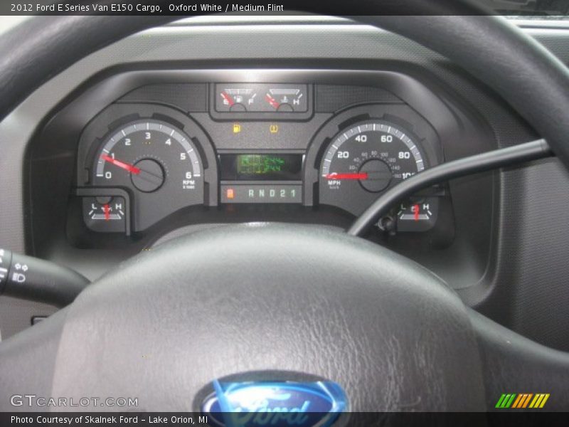Oxford White / Medium Flint 2012 Ford E Series Van E150 Cargo