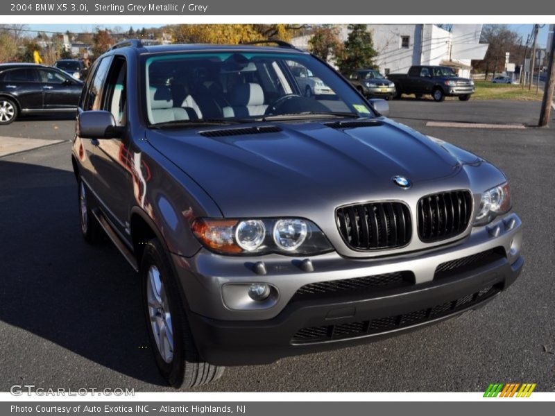 Sterling Grey Metallic / Grey 2004 BMW X5 3.0i