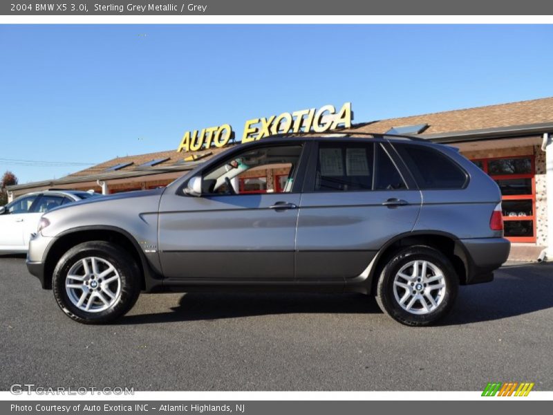 Sterling Grey Metallic / Grey 2004 BMW X5 3.0i