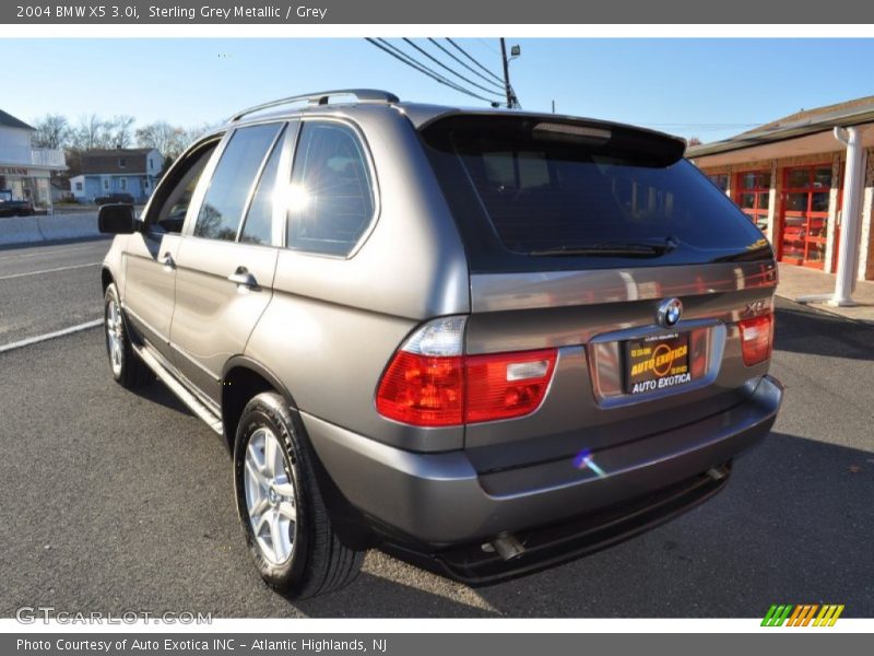 Sterling Grey Metallic / Grey 2004 BMW X5 3.0i