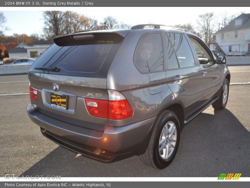 Sterling Grey Metallic / Grey 2004 BMW X5 3.0i