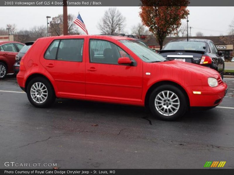  2003 Golf GLS 4 Door Tornado Red