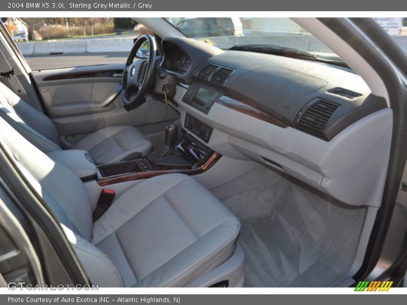 Sterling Grey Metallic / Grey 2004 BMW X5 3.0i
