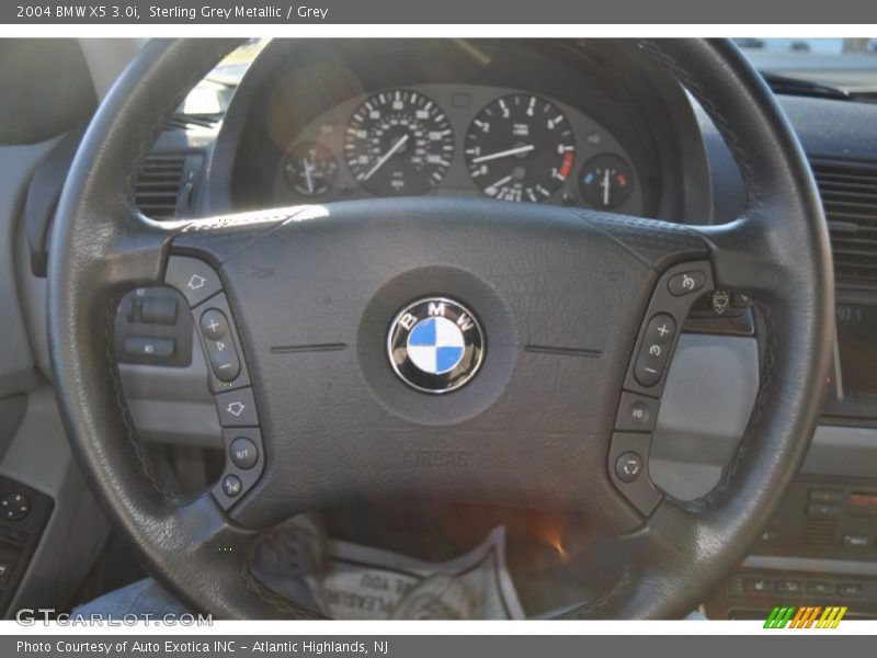 Sterling Grey Metallic / Grey 2004 BMW X5 3.0i