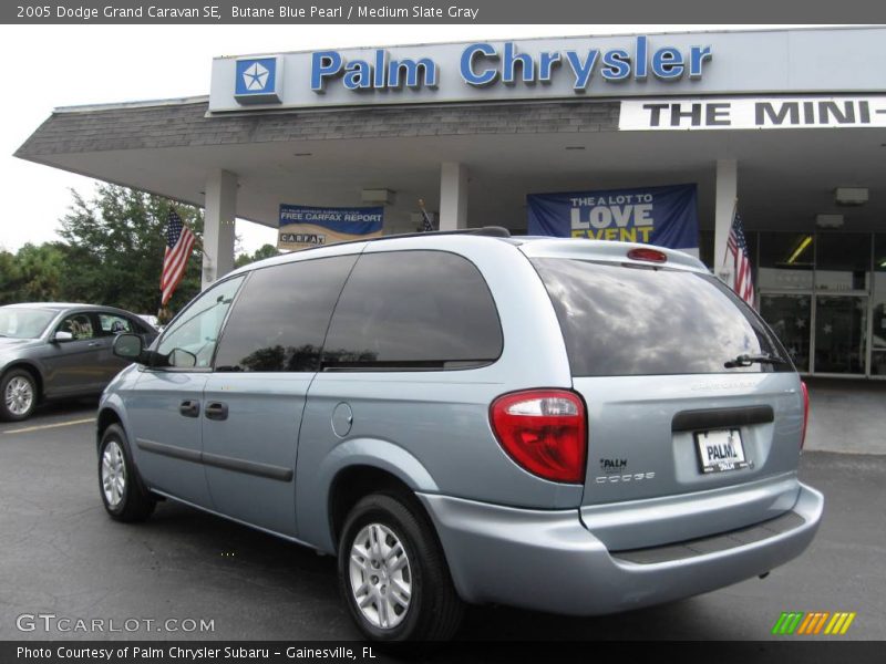 Butane Blue Pearl / Medium Slate Gray 2005 Dodge Grand Caravan SE