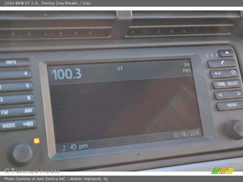 Sterling Grey Metallic / Grey 2004 BMW X5 3.0i