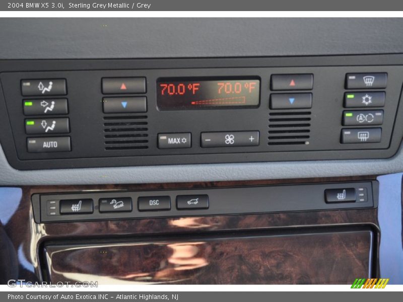 Sterling Grey Metallic / Grey 2004 BMW X5 3.0i