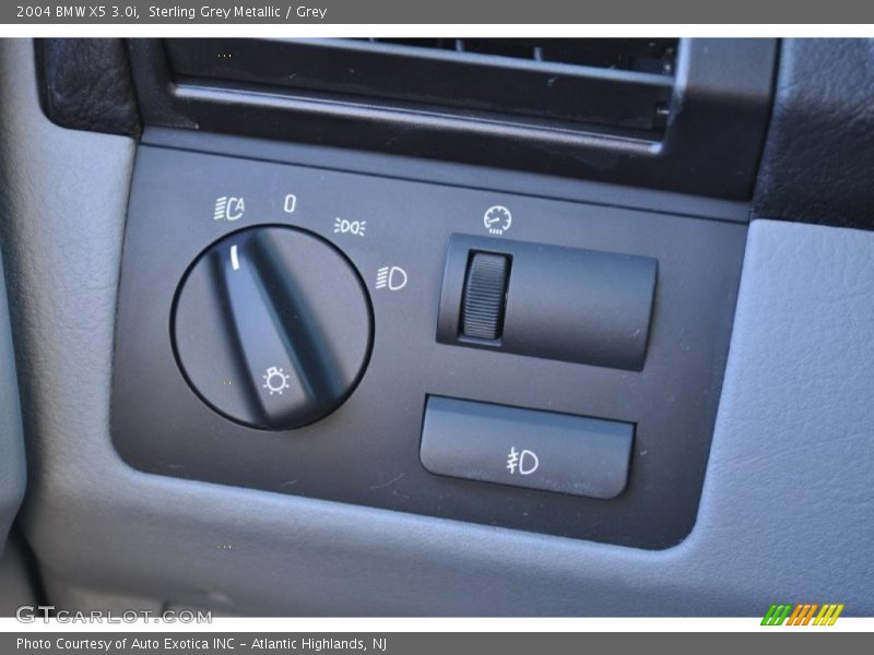 Sterling Grey Metallic / Grey 2004 BMW X5 3.0i
