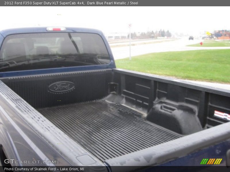 Dark Blue Pearl Metallic / Steel 2012 Ford F350 Super Duty XLT SuperCab 4x4