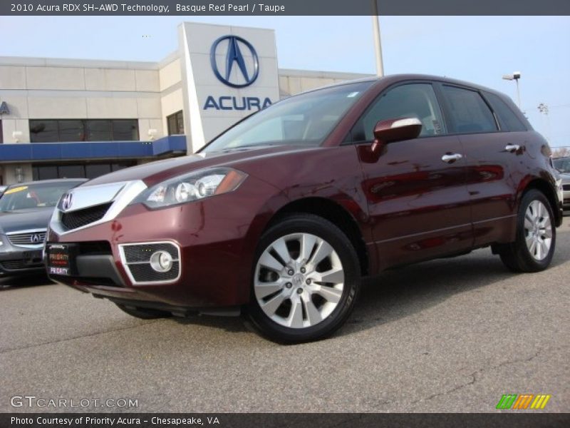  2010 RDX SH-AWD Technology Basque Red Pearl