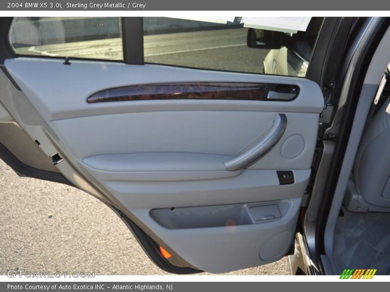 Sterling Grey Metallic / Grey 2004 BMW X5 3.0i