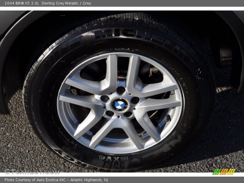 Sterling Grey Metallic / Grey 2004 BMW X5 3.0i