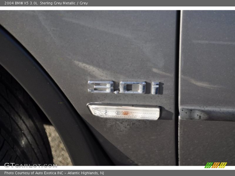 Sterling Grey Metallic / Grey 2004 BMW X5 3.0i