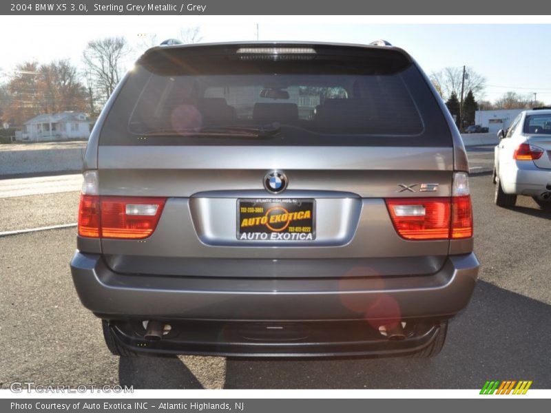 Sterling Grey Metallic / Grey 2004 BMW X5 3.0i