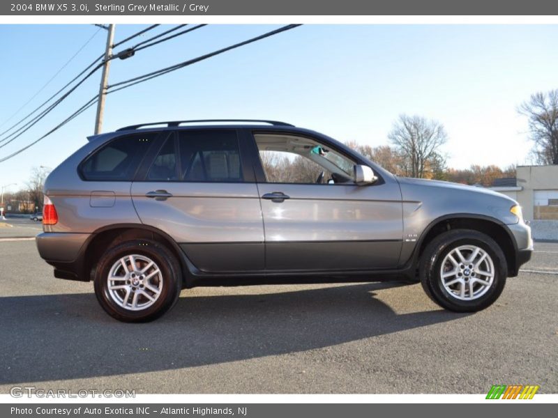 Sterling Grey Metallic / Grey 2004 BMW X5 3.0i