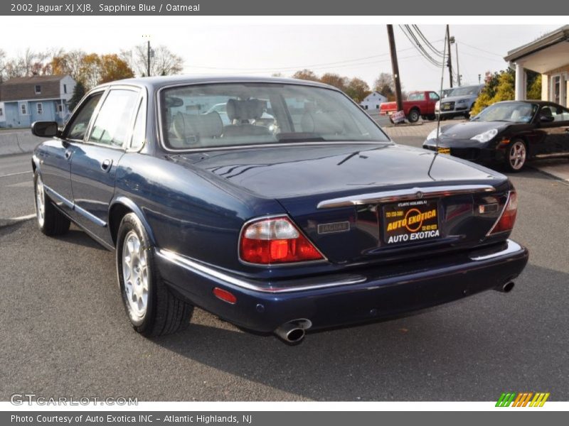 Sapphire Blue / Oatmeal 2002 Jaguar XJ XJ8