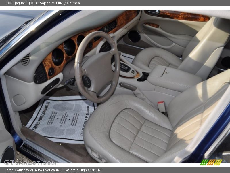 Sapphire Blue / Oatmeal 2002 Jaguar XJ XJ8
