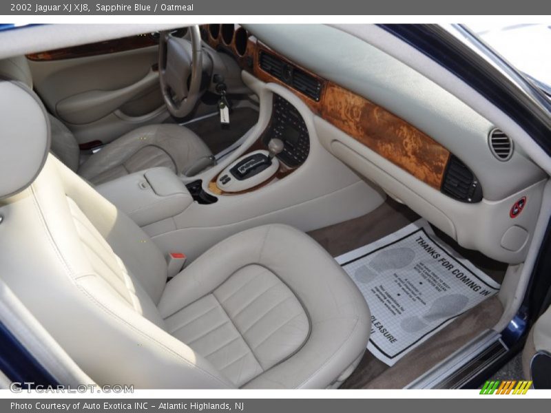 Sapphire Blue / Oatmeal 2002 Jaguar XJ XJ8