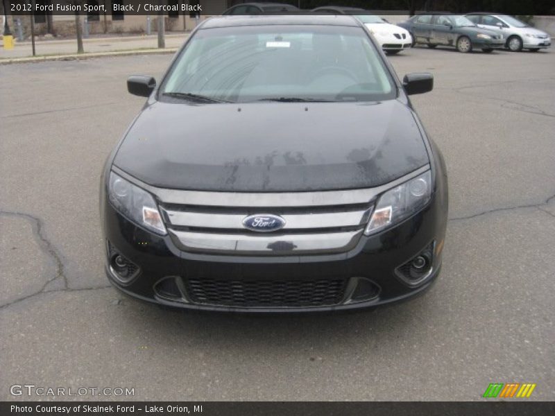 Black / Charcoal Black 2012 Ford Fusion Sport