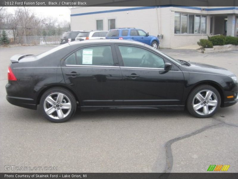 Black / Charcoal Black 2012 Ford Fusion Sport