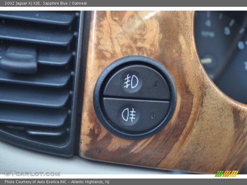 Sapphire Blue / Oatmeal 2002 Jaguar XJ XJ8