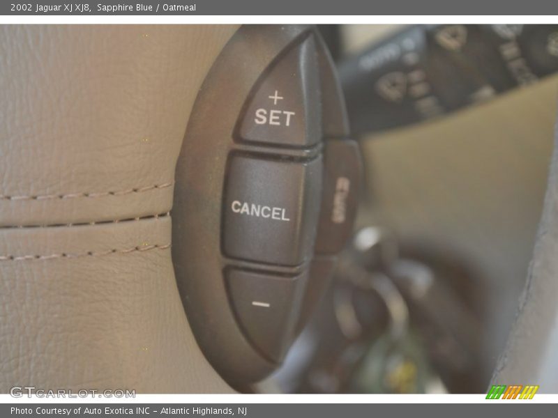 Sapphire Blue / Oatmeal 2002 Jaguar XJ XJ8