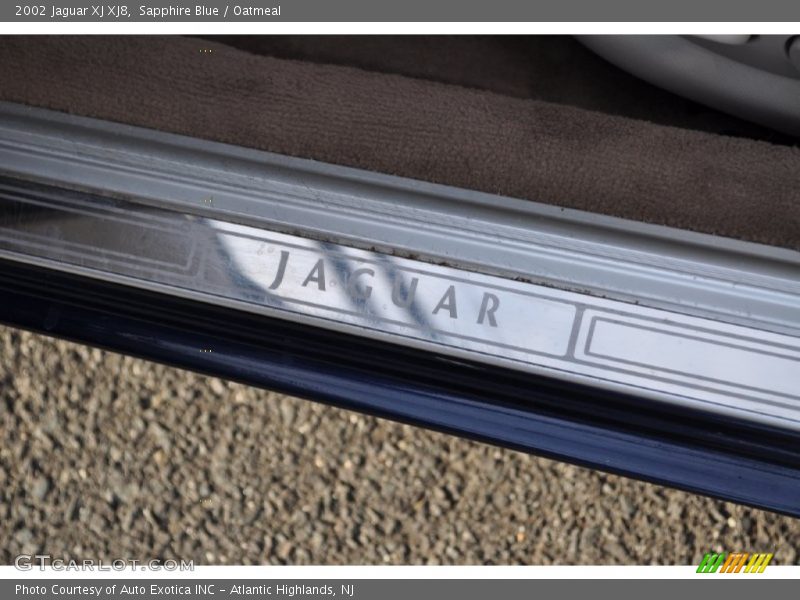 Sapphire Blue / Oatmeal 2002 Jaguar XJ XJ8