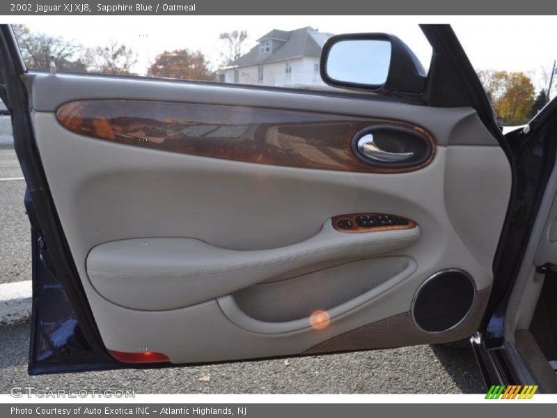 Sapphire Blue / Oatmeal 2002 Jaguar XJ XJ8