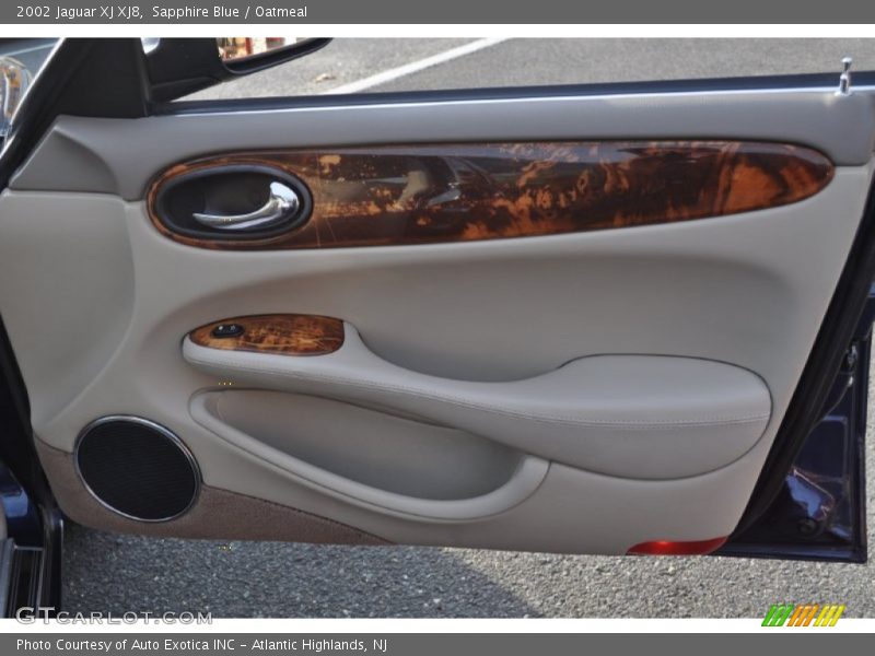 Sapphire Blue / Oatmeal 2002 Jaguar XJ XJ8