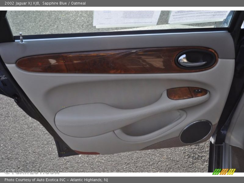 Sapphire Blue / Oatmeal 2002 Jaguar XJ XJ8