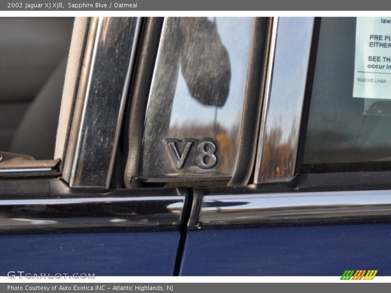 Sapphire Blue / Oatmeal 2002 Jaguar XJ XJ8