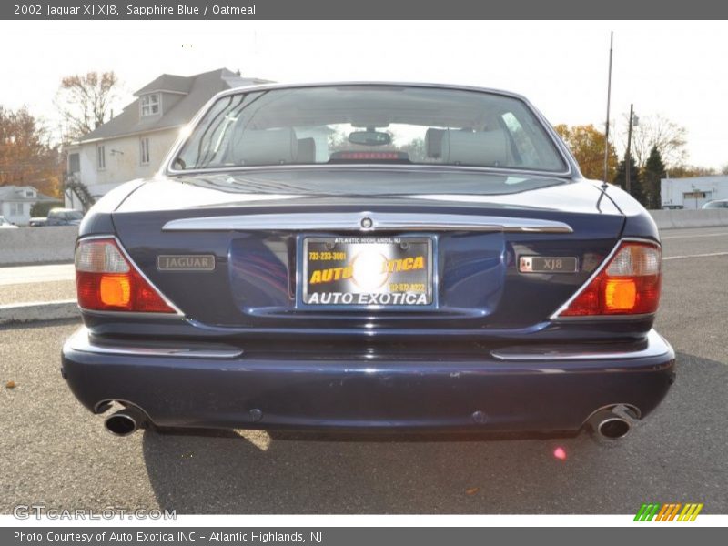 Sapphire Blue / Oatmeal 2002 Jaguar XJ XJ8